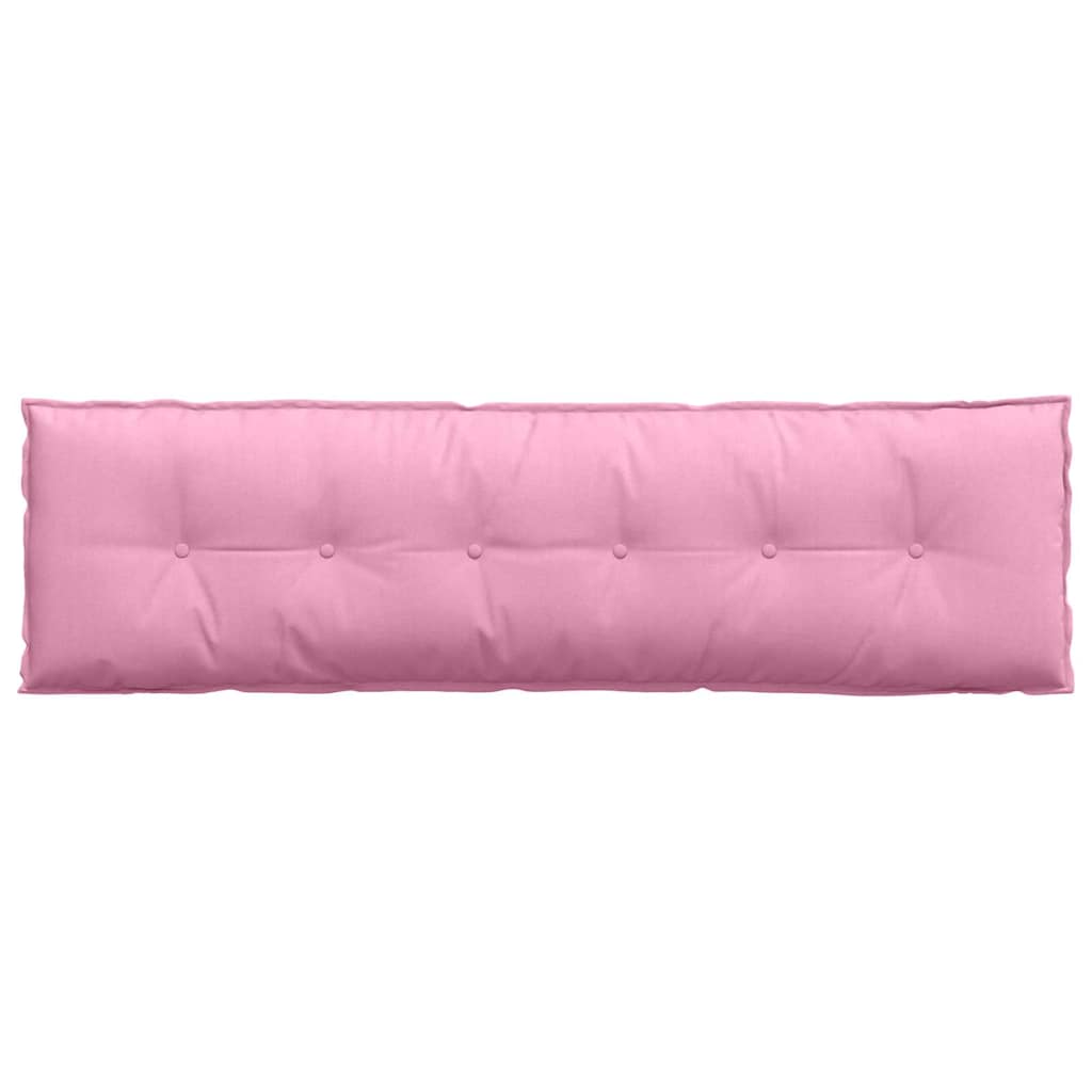 Cuscino per Schiena Rosa 180 x 19 x 50 cm Tessuto
