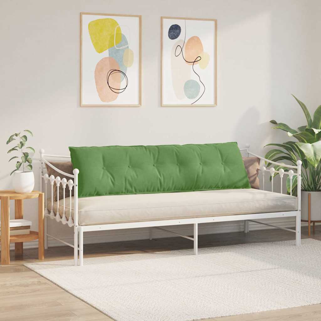 Cuscino per Schiena Verde chiaro 180 x 50 cm Tessuto in Cords