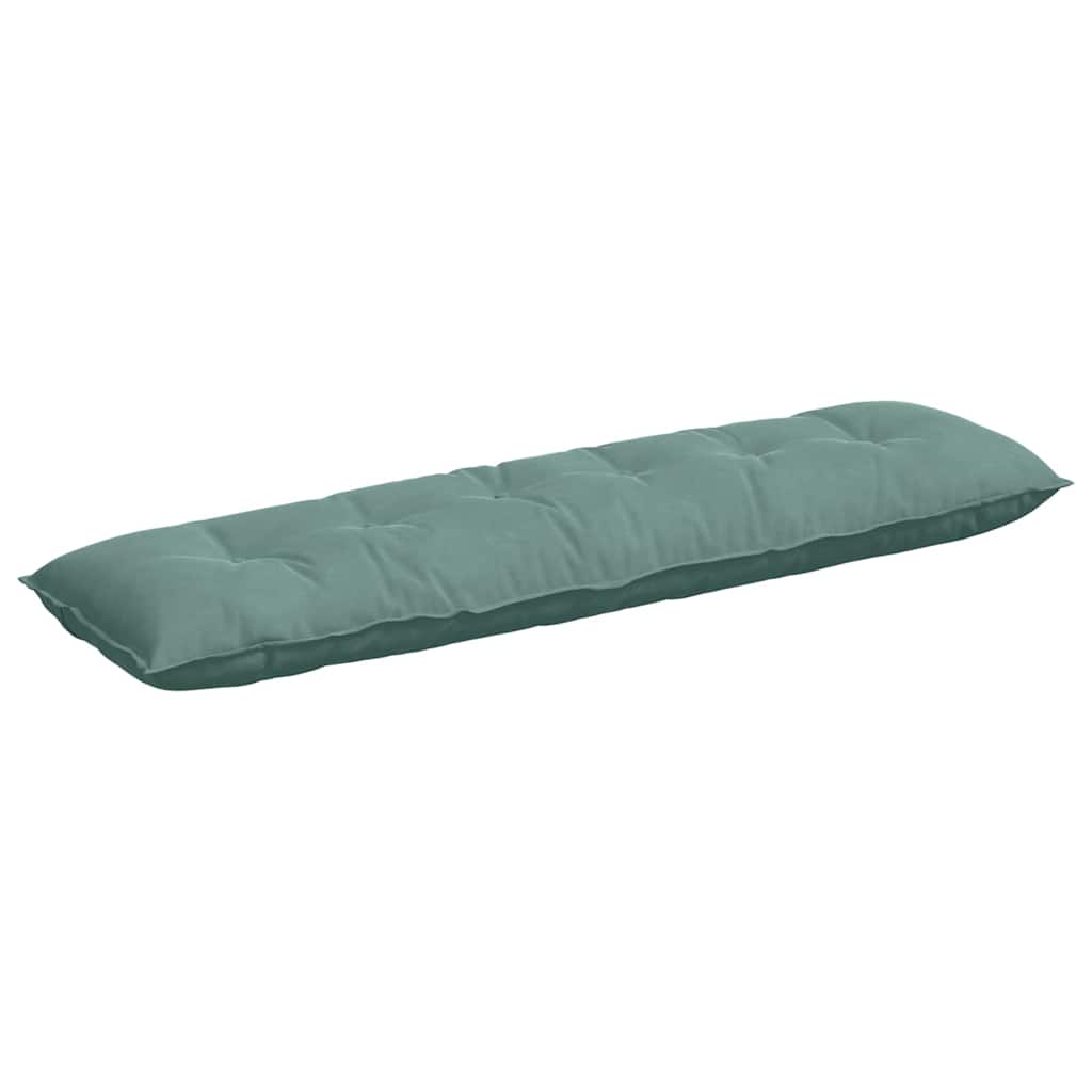 Cuscino per Schiena Verde Mare 180 x 50 cm Tessuto in Cords