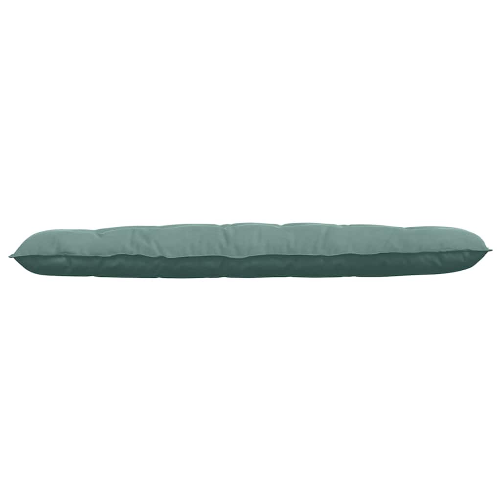 Cuscino per Schiena Verde Mare 180 x 50 cm Tessuto in Cords