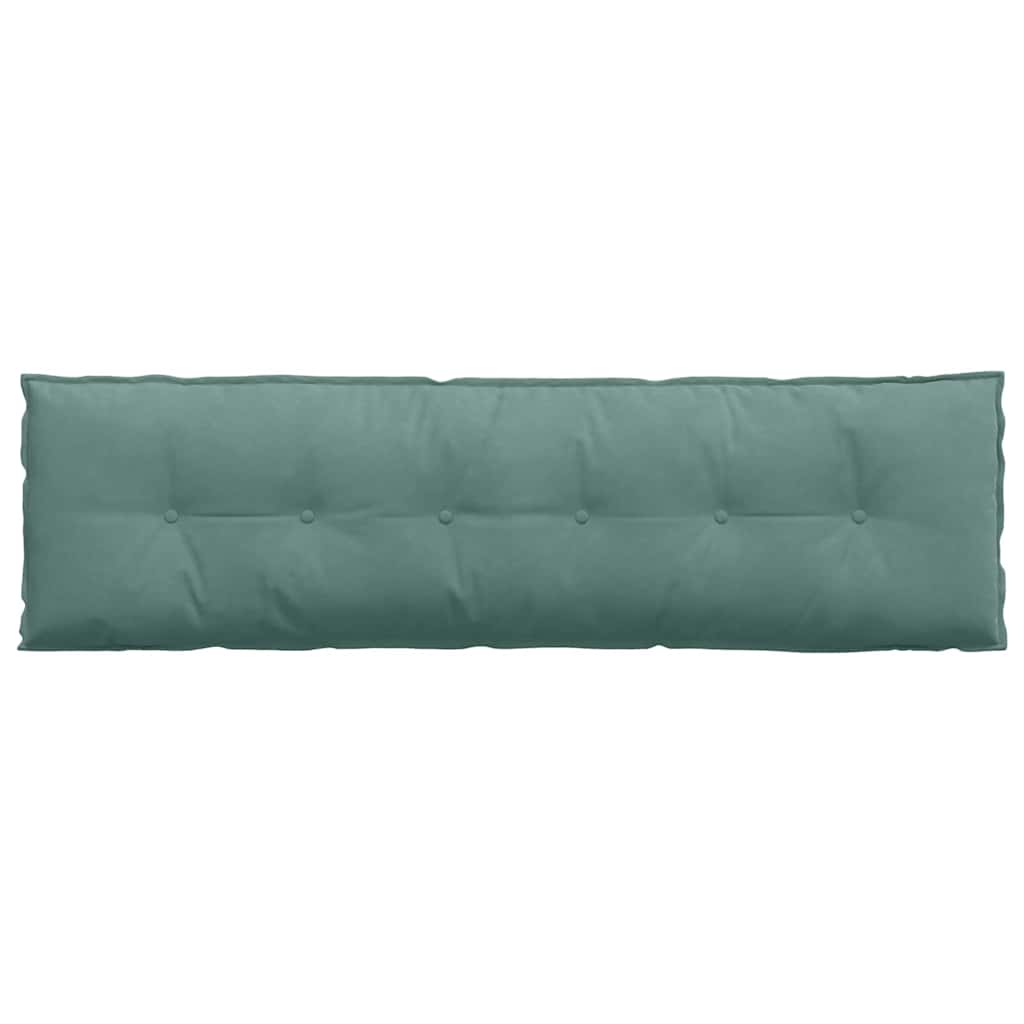 Cuscino per Schiena Verde Mare 180 x 50 cm Tessuto in Cords