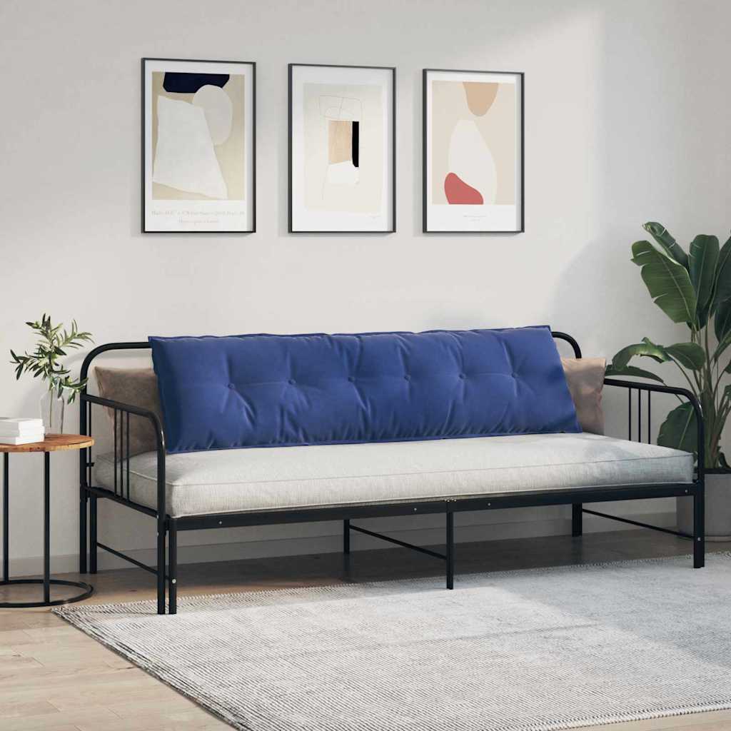 Cuscino per Schiena Blu Polizia 180 x 50 cm Tessuto in Cords