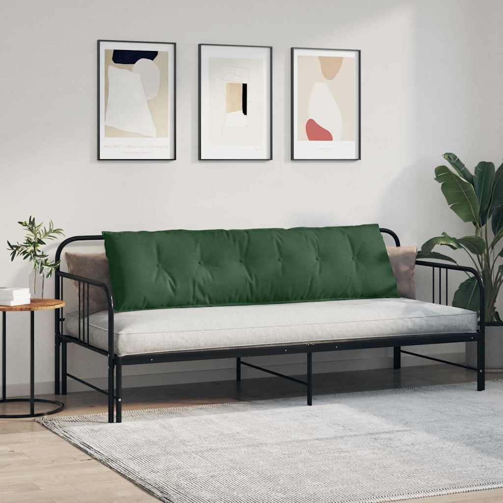 Cuscino per Schiena Verde Giungla 180 x 50 cm Tessuto in Cords