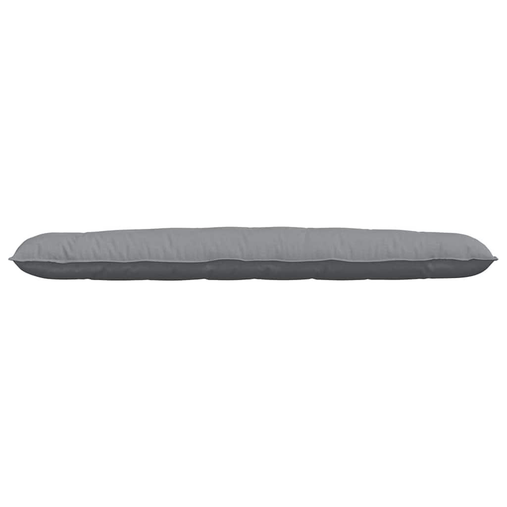 Cuscino per Schiena Grigio chiaro 200 x 19 x 50 cm Tessuto