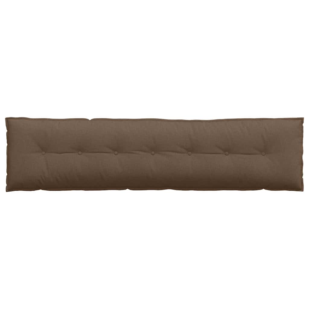 Cuscino per Schiena Marrone 200 x 19 x 50 cm Tessuto