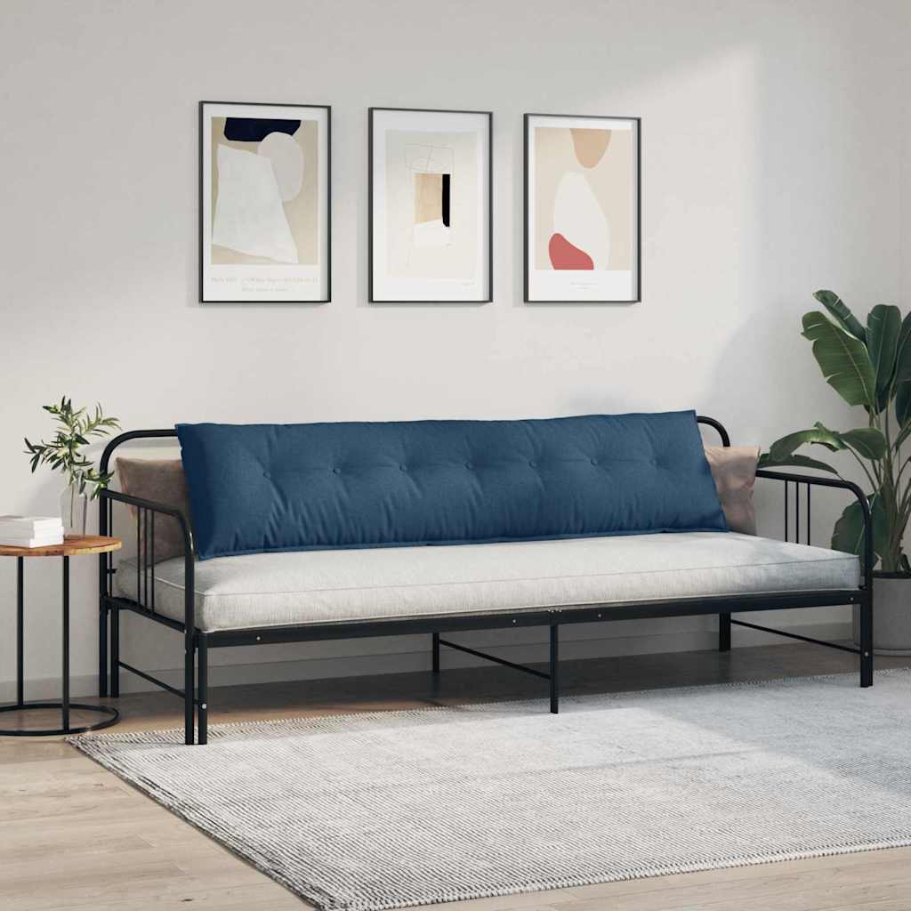 Cuscino per Schiena Blu 200 x 19 x 50 cm Tessuto