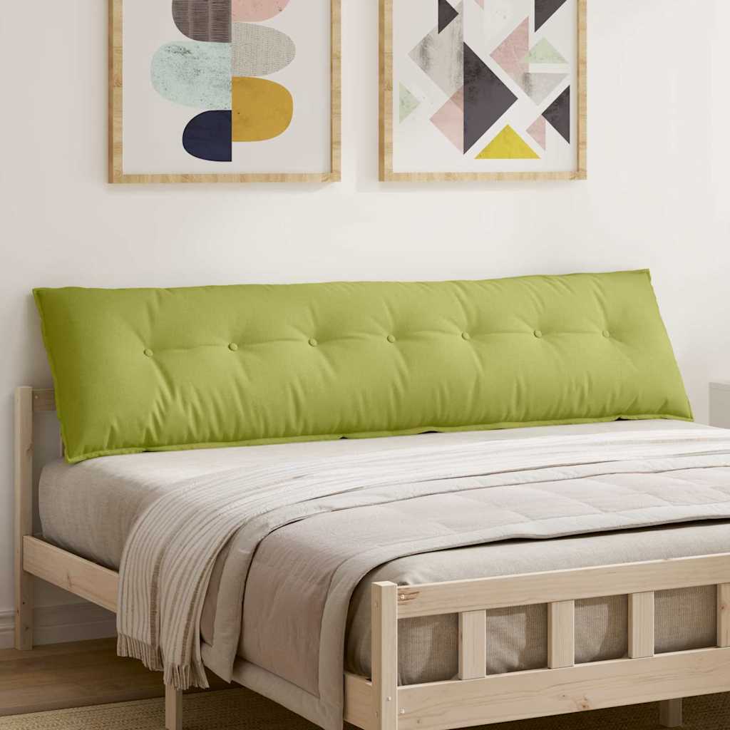 Cuscino per Schiena Verde chiaro 200 x 19 x 50 cm Tessuto
