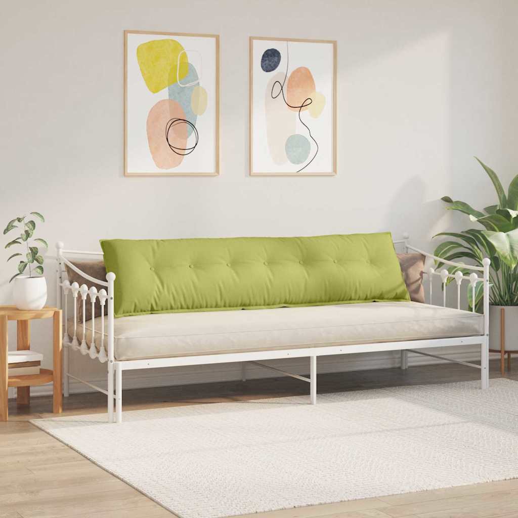 Cuscino per Schiena Verde chiaro 200 x 19 x 50 cm Tessuto