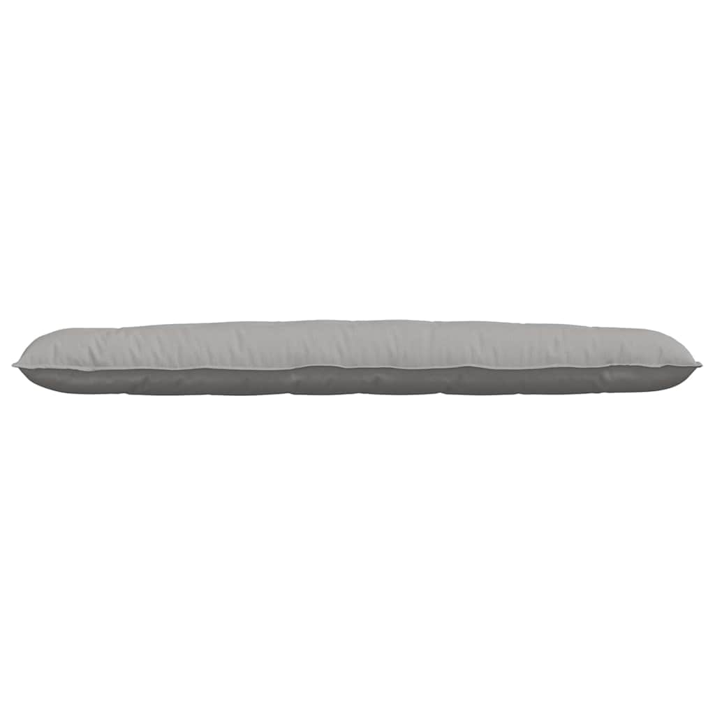 Cuscino per Schiena Grigio Nuvola 200 x 19 x 50 cm Tessuto