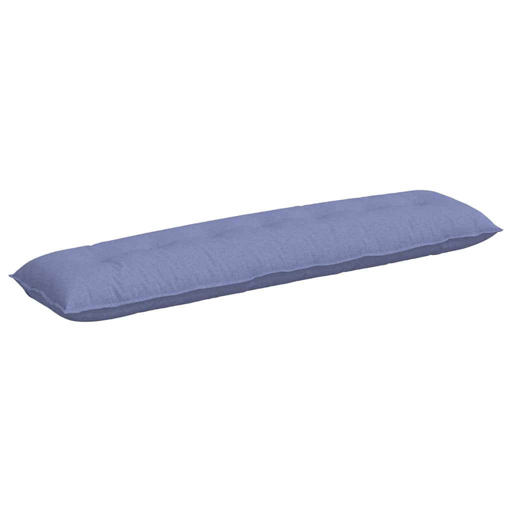 Cuscino per Schiena Blu jeans 200 x 19 x 50 cm Tessuto