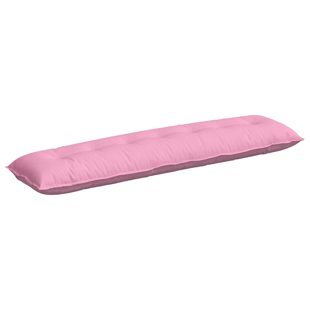 Cuscino per Schiena Rosa 200 x 19 x 50 cm Tessuto