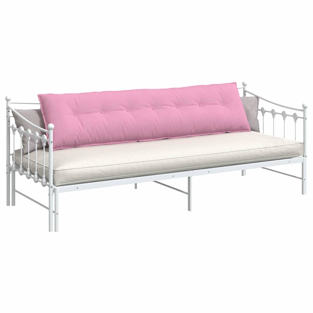 Cuscino per Schiena Rosa 200 x 19 x 50 cm Tessuto