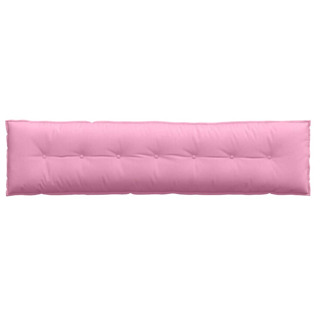 Cuscino per Schiena Rosa 200 x 19 x 50 cm Tessuto