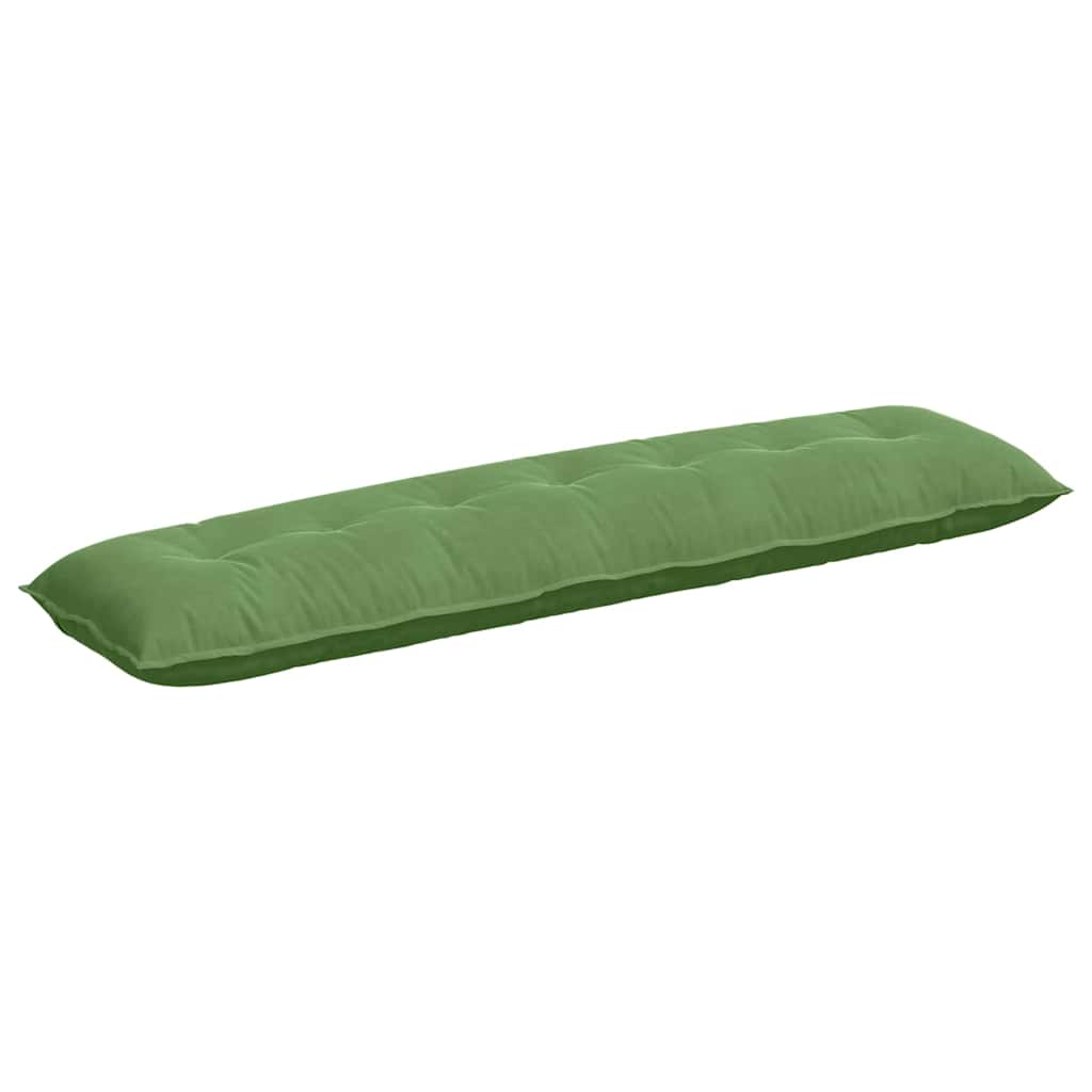 Cuscino per Schiena Verde chiaro 200 x 50 cm Tessuto in Cords