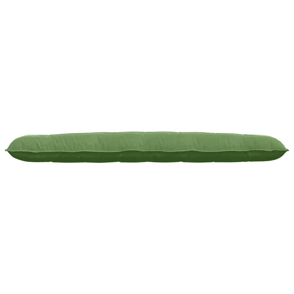 Cuscino per Schiena Verde chiaro 200 x 50 cm Tessuto in Cords