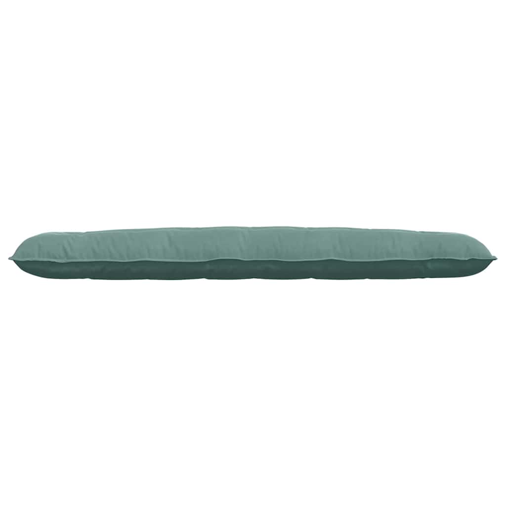 Cuscino per Schiena Verde Mare 200 x 50 cm Tessuto in Cords