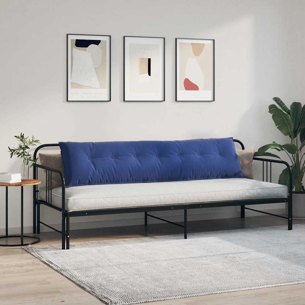 Cuscino per Schiena Blu Polizia 200 x 50 cm Tessuto in Cords