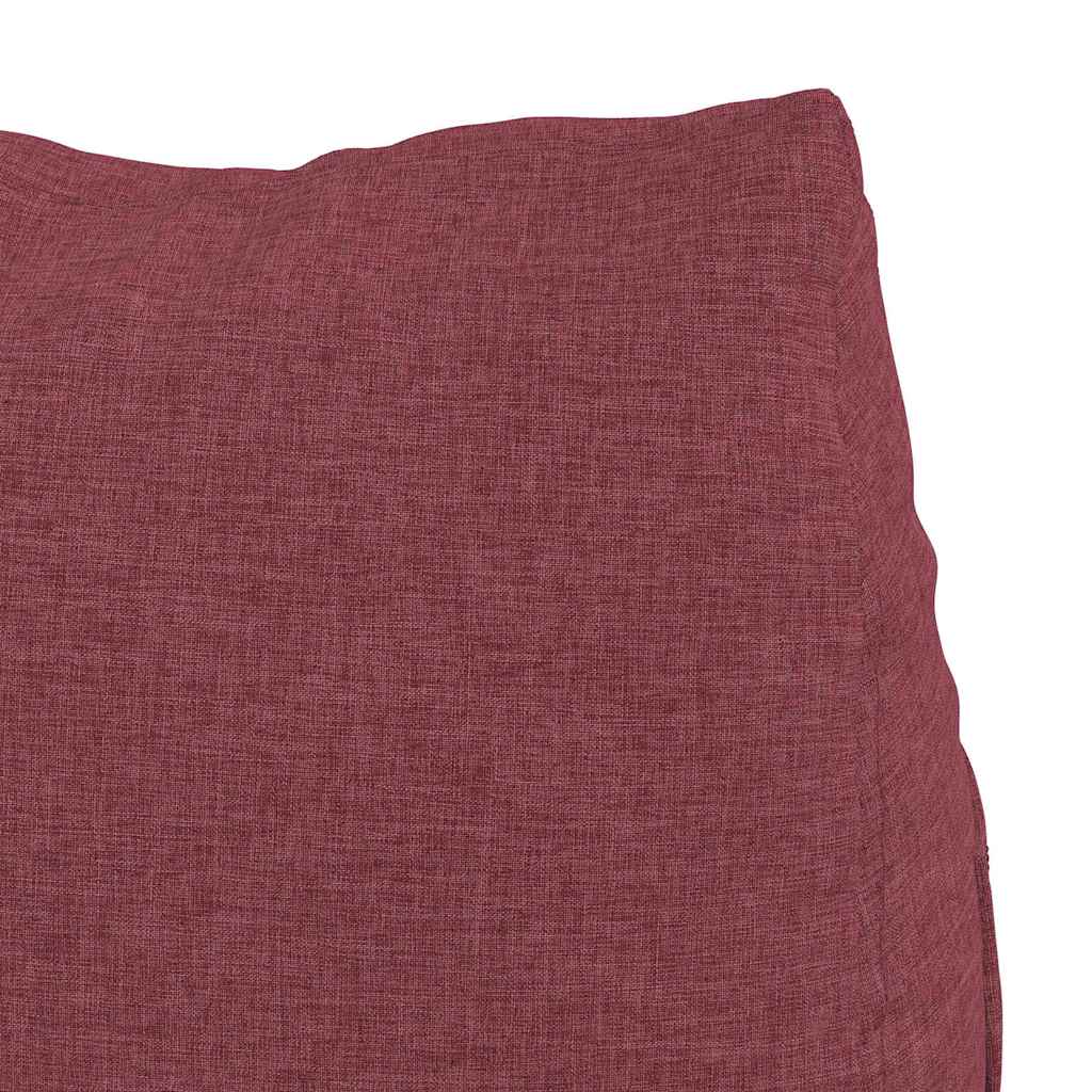 Cuscino per Schiena Rosso Vino 45 x 20 x 35 cm Tessuto