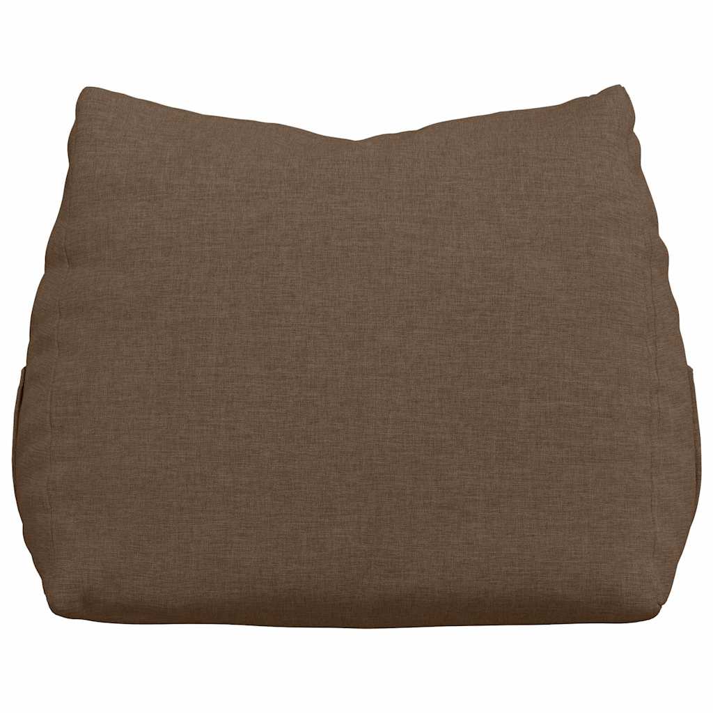 Cuscino per Schiena Marrone 45 x 20 x 35 cm Tessuto