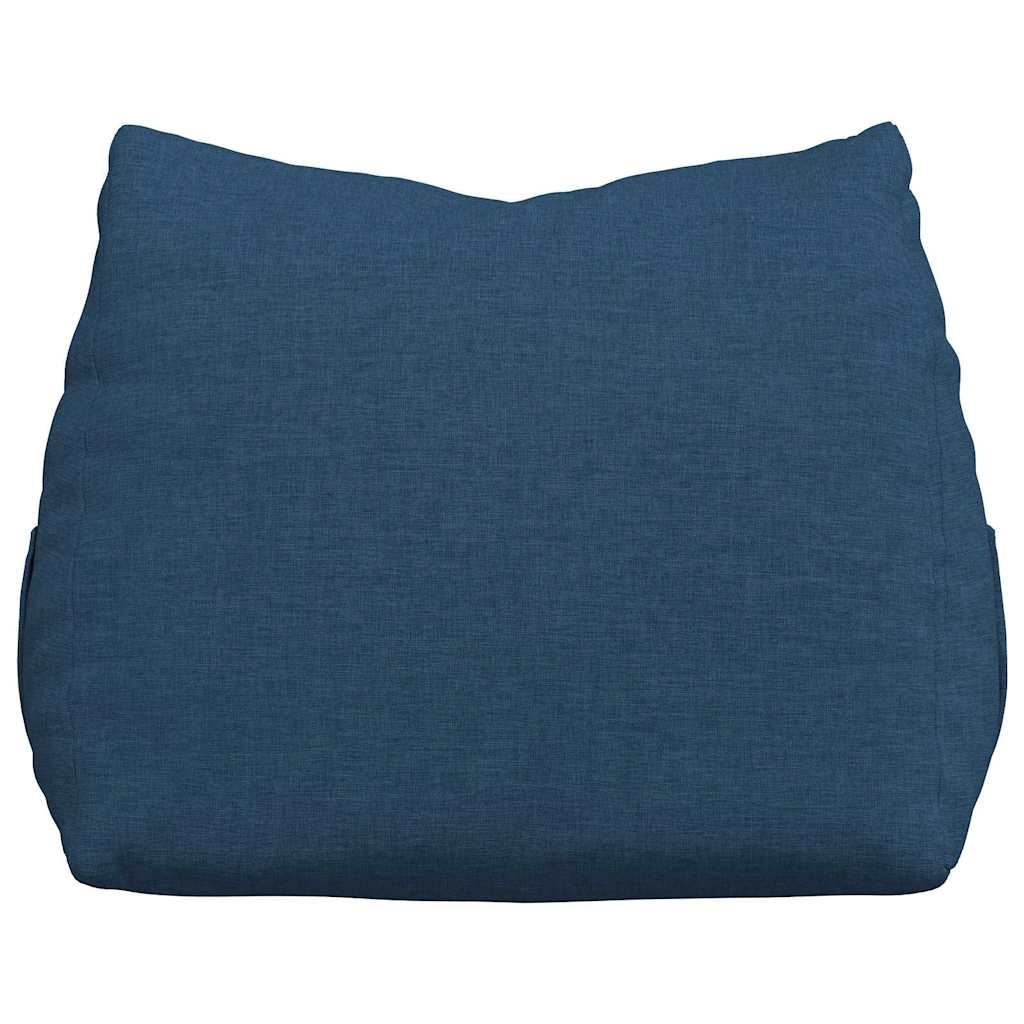 Cuscino per Schiena Blu 45 x 20 x 35 cm Tessuto