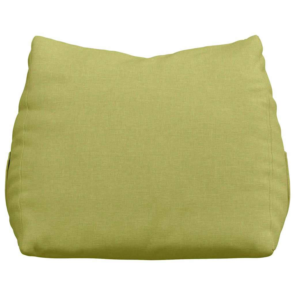 Cuscino per Schiena Verde chiaro 45 x 20 x 35 cm Tessuto