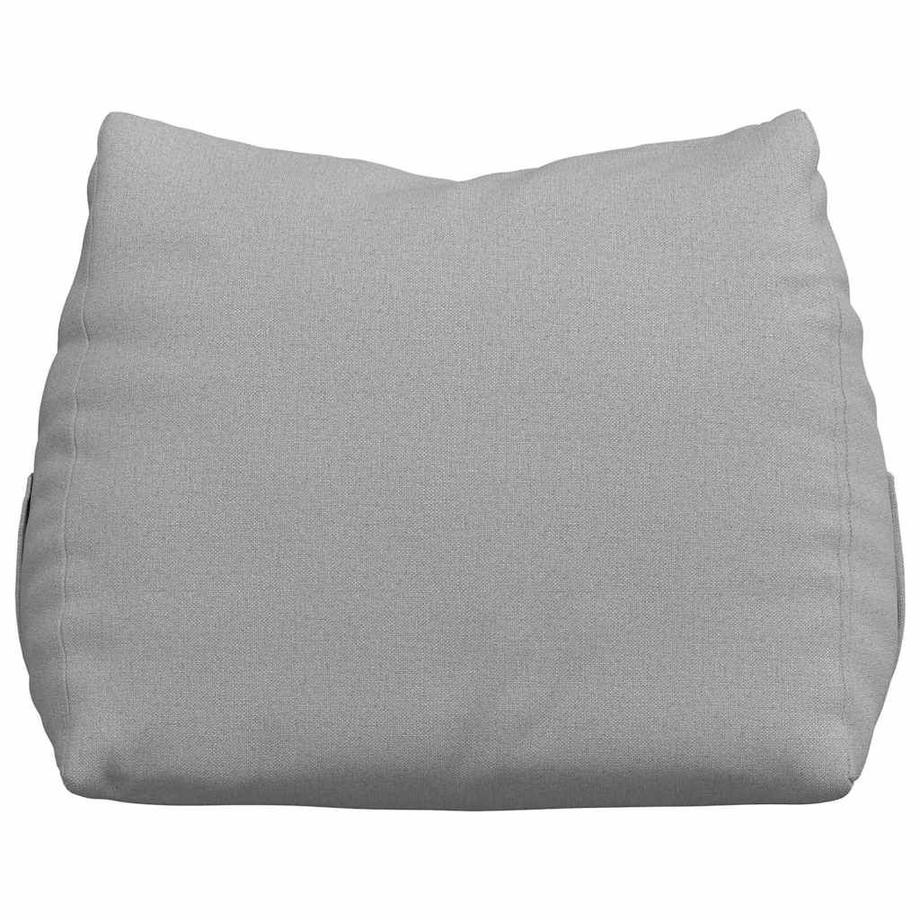 Cuscino per Schiena Grigio Nuvola 45 x 20 x 35 cm Tessuto