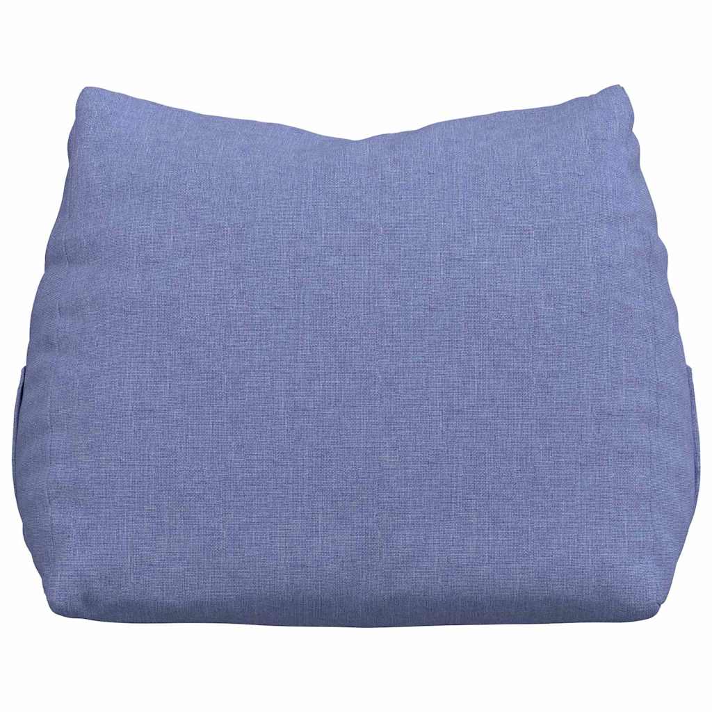 Cuscino per Schiena Blu jeans 45 x 20 x 35 cm Tessuto