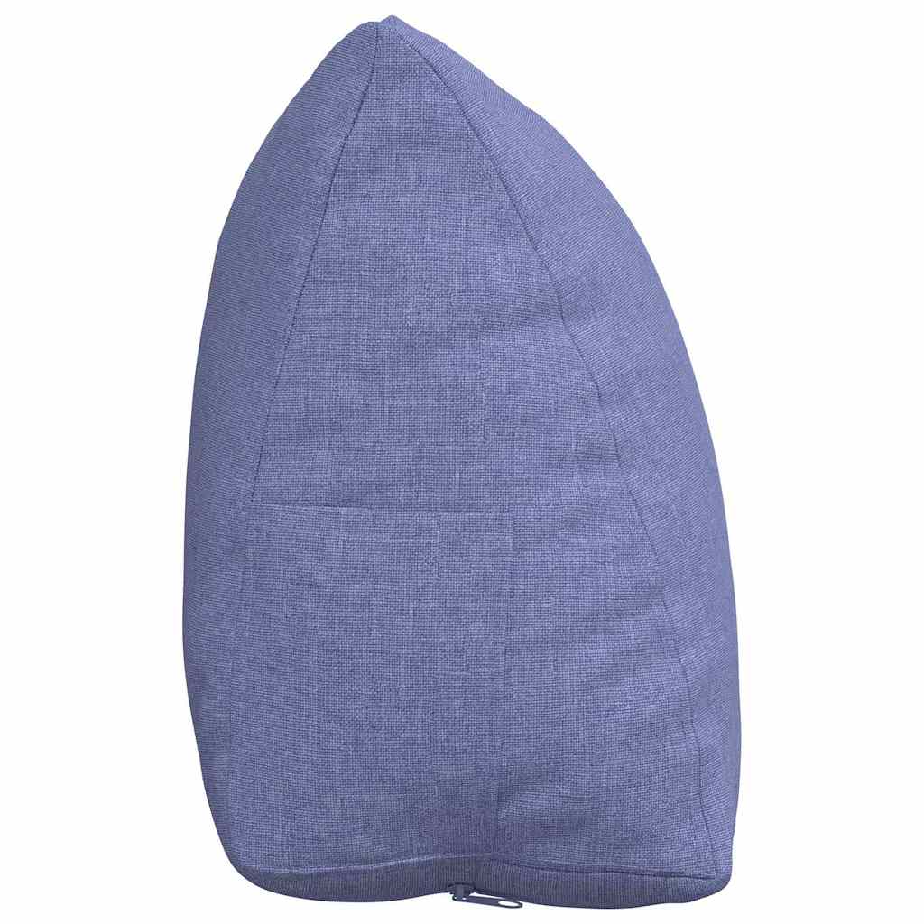 Cuscino per Schiena Blu jeans 45 x 20 x 35 cm Tessuto