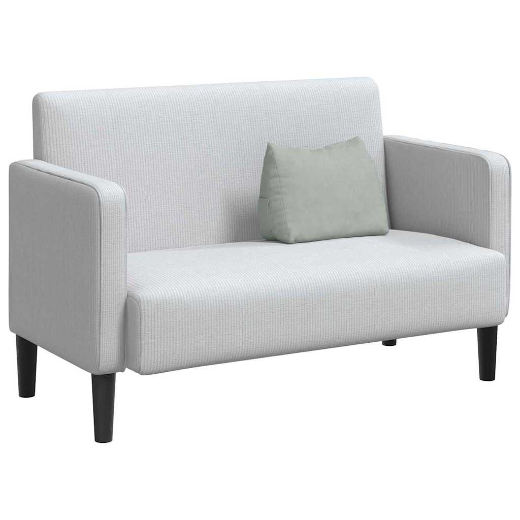 Cuscino per Schiena Grigio chiaro 45 x 20 x 35 cm