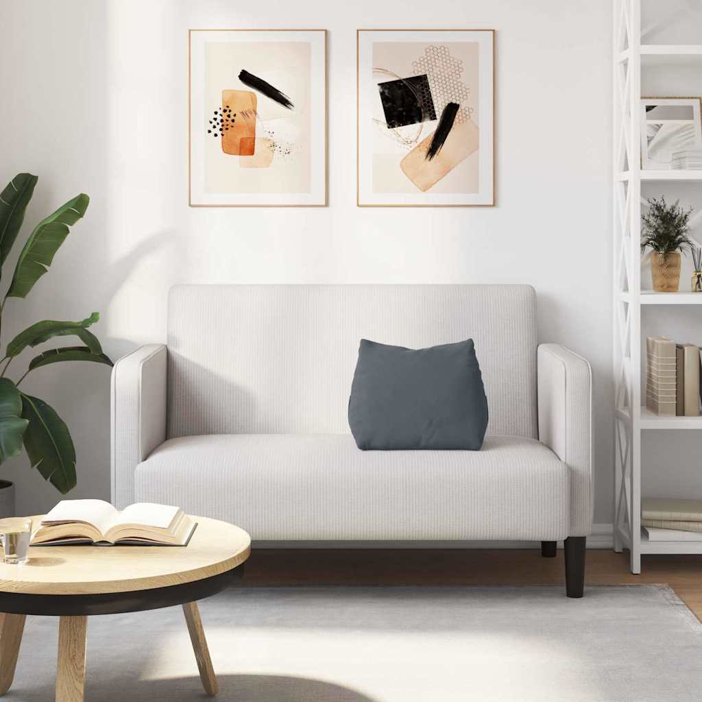 Cuscino per Schiena Grigio scuro 45 x 20 x 35 cm