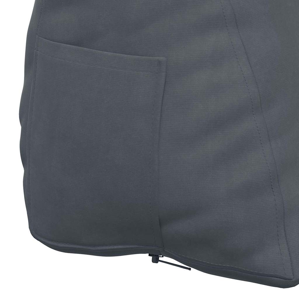 Cuscino per Schiena Grigio scuro 45 x 20 x 35 cm