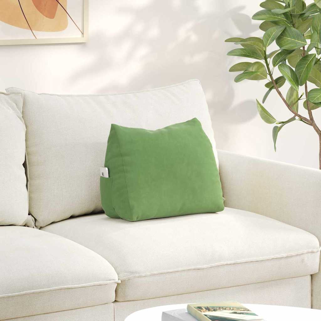 Cuscino per Schiena Verde chiaro 45 x 20 x 35 cm