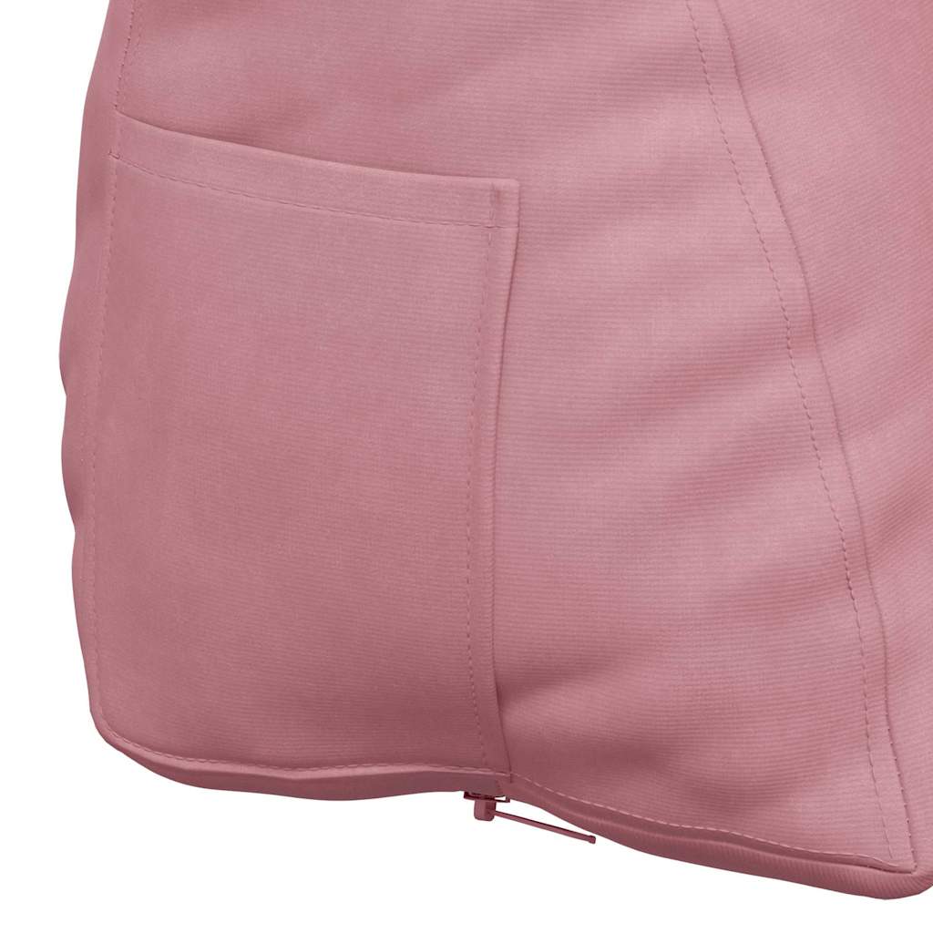 Cuscino per Schiena Rosa 45 x 20 x 35 cm Tessuto in Cords