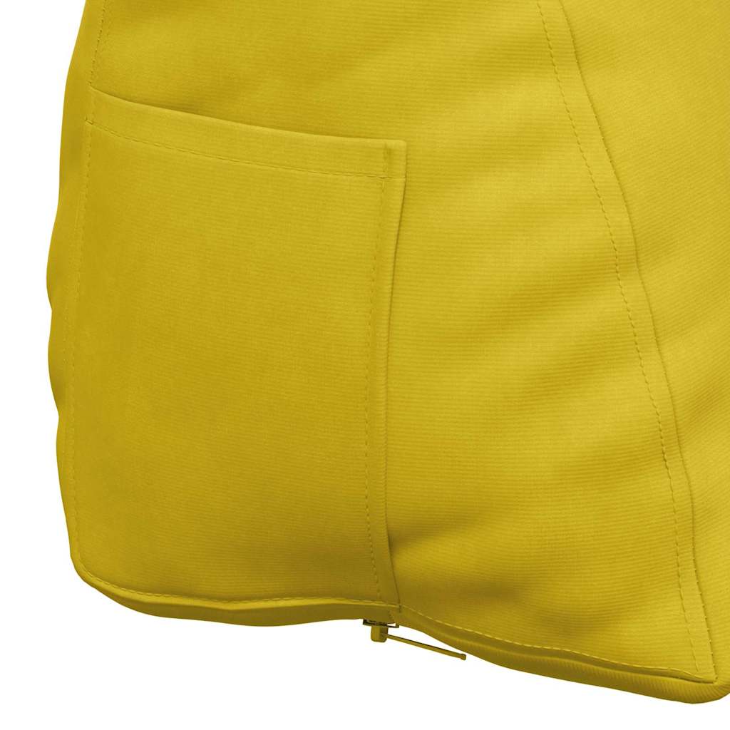 Cuscino per Schiena Giallo 45 x 20 x 35 cm Tessuto in Cords
