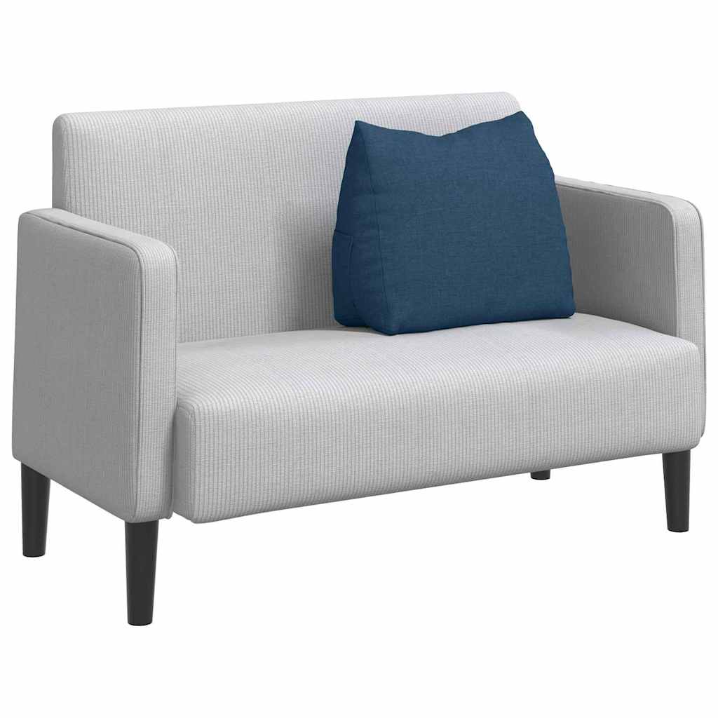 Cuscino per Schiena Blu 60 x 20 x 50 cm Tessuto