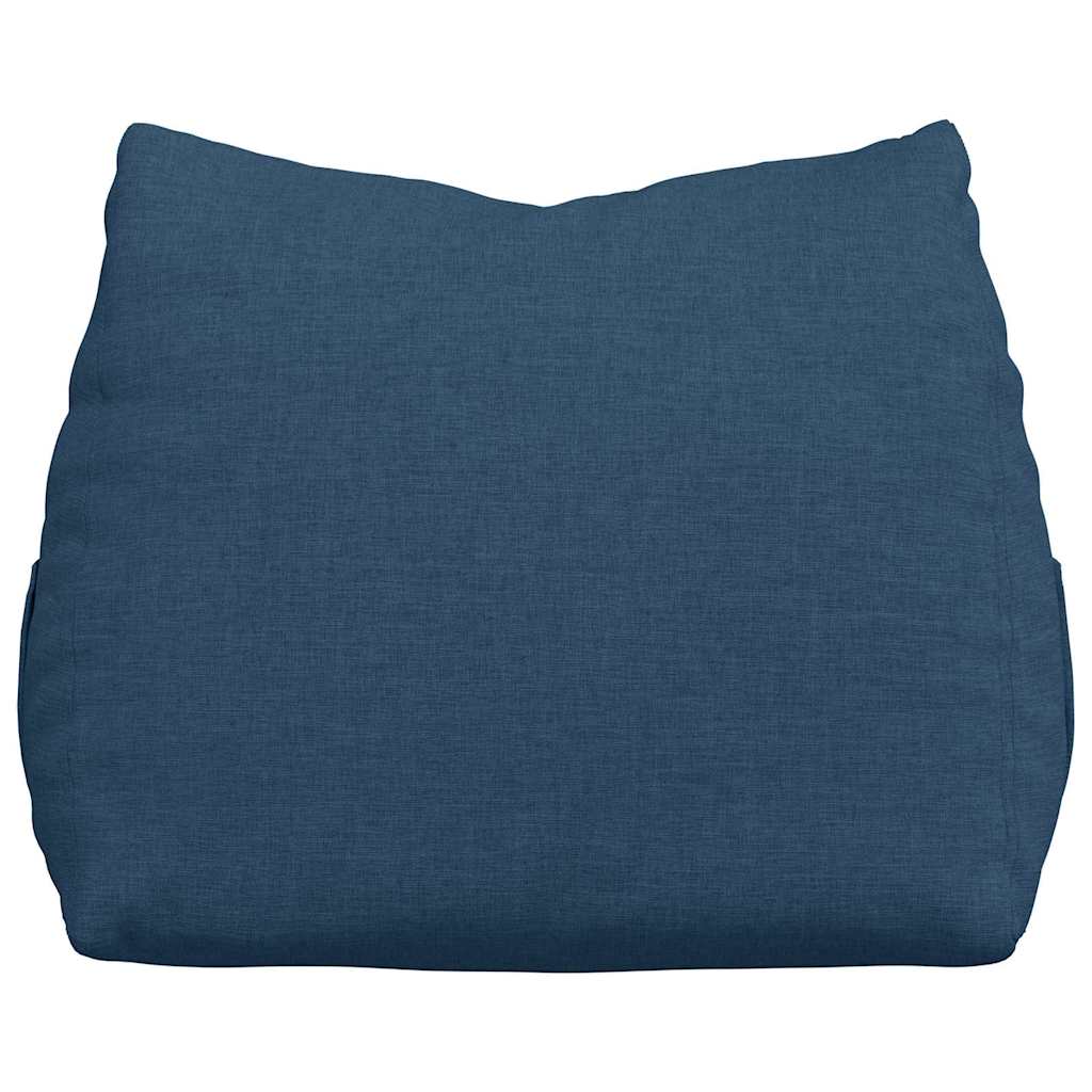 Cuscino per Schiena Blu 60 x 20 x 50 cm Tessuto