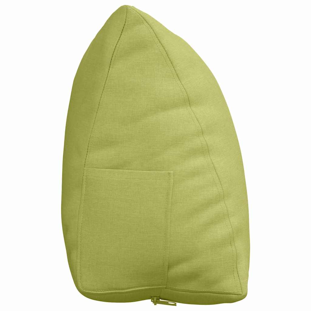 Cuscino per Schiena Verde chiaro 60 x 20 x 50 cm Tessuto