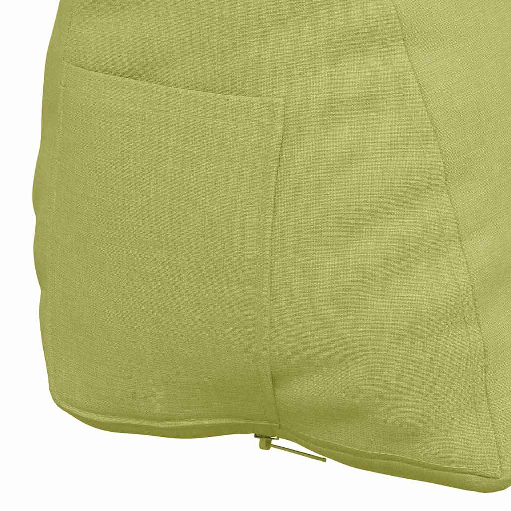 Cuscino per Schiena Verde chiaro 60 x 20 x 50 cm Tessuto