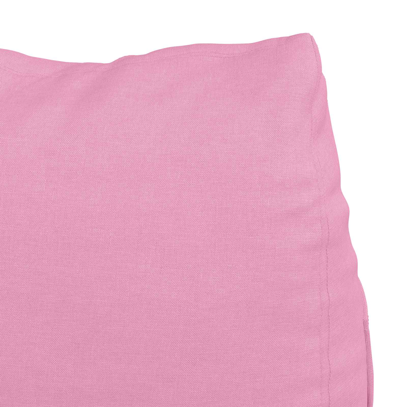 Cuscino per Schiena Rosa 60 x 20 x 50 cm Tessuto