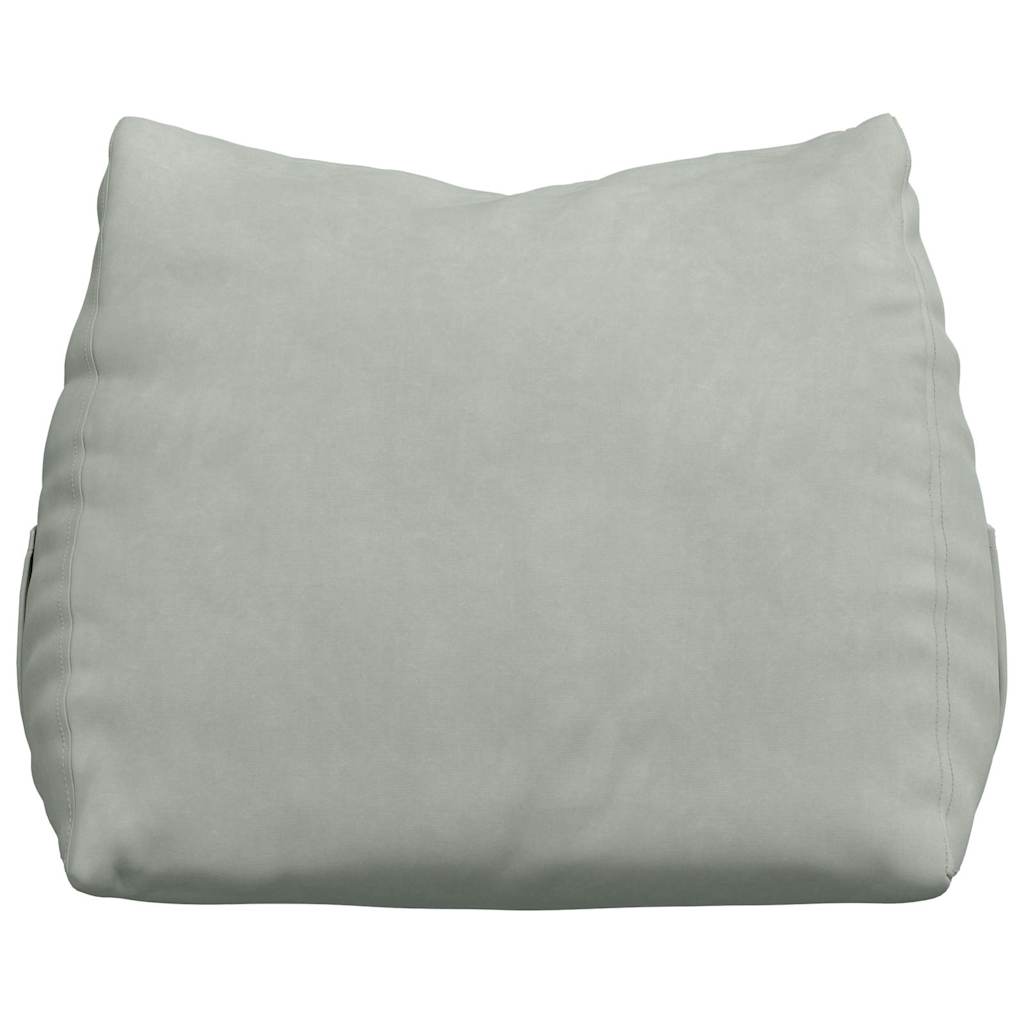 Cuscino per Schiena Grigio chiaro 60 x 20 x 50 cm