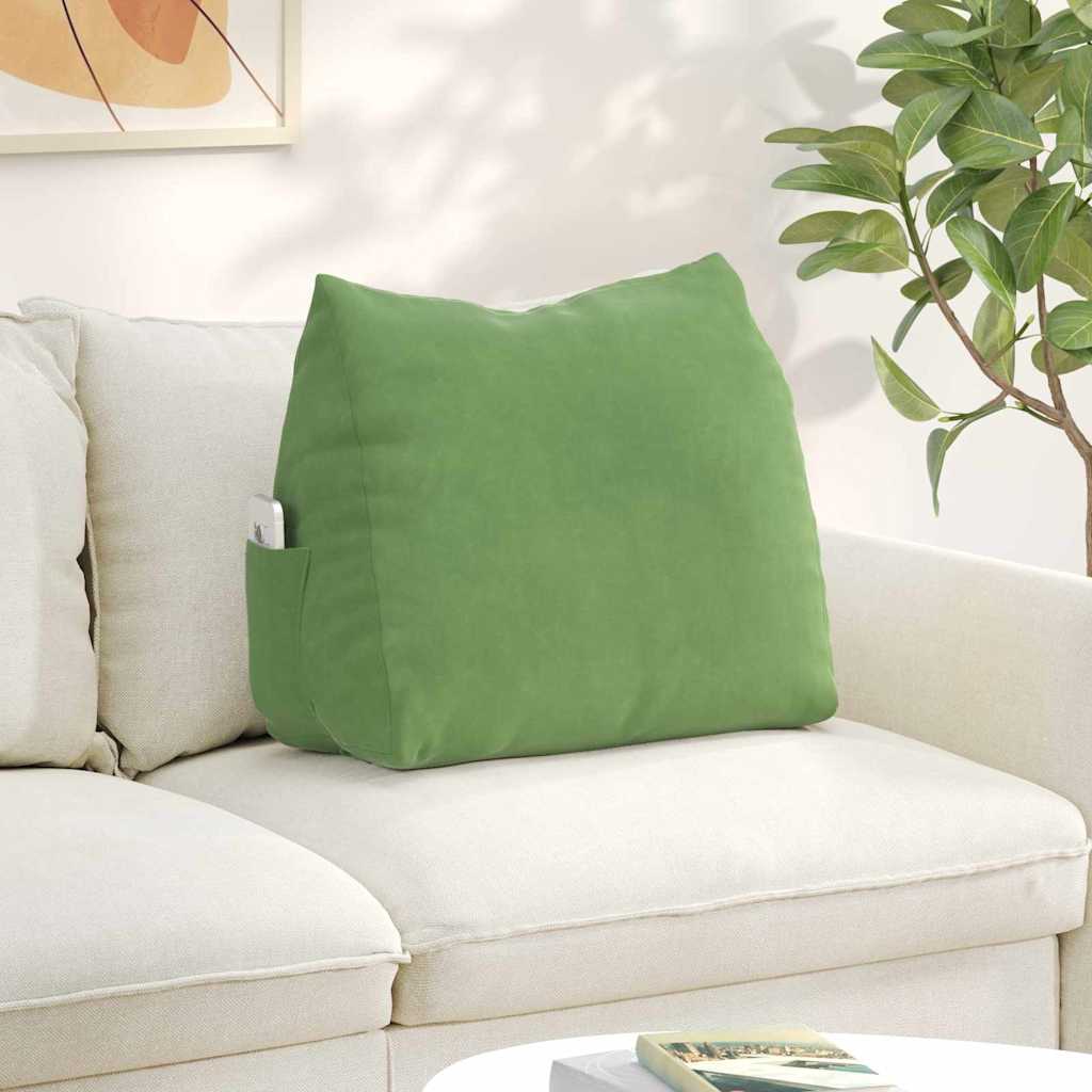 Cuscino per Schiena Verde chiaro 60 x 20 x 50 cm