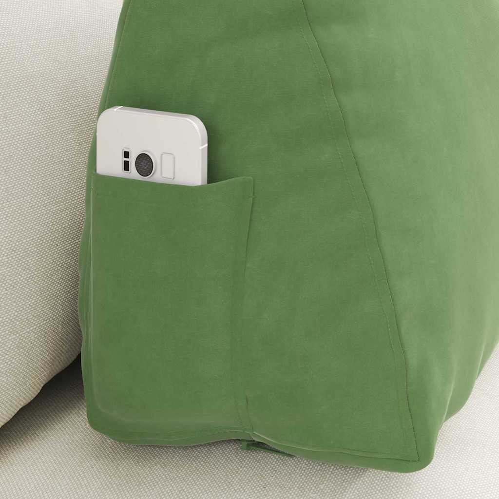 Cuscino per Schiena Verde chiaro 60 x 20 x 50 cm