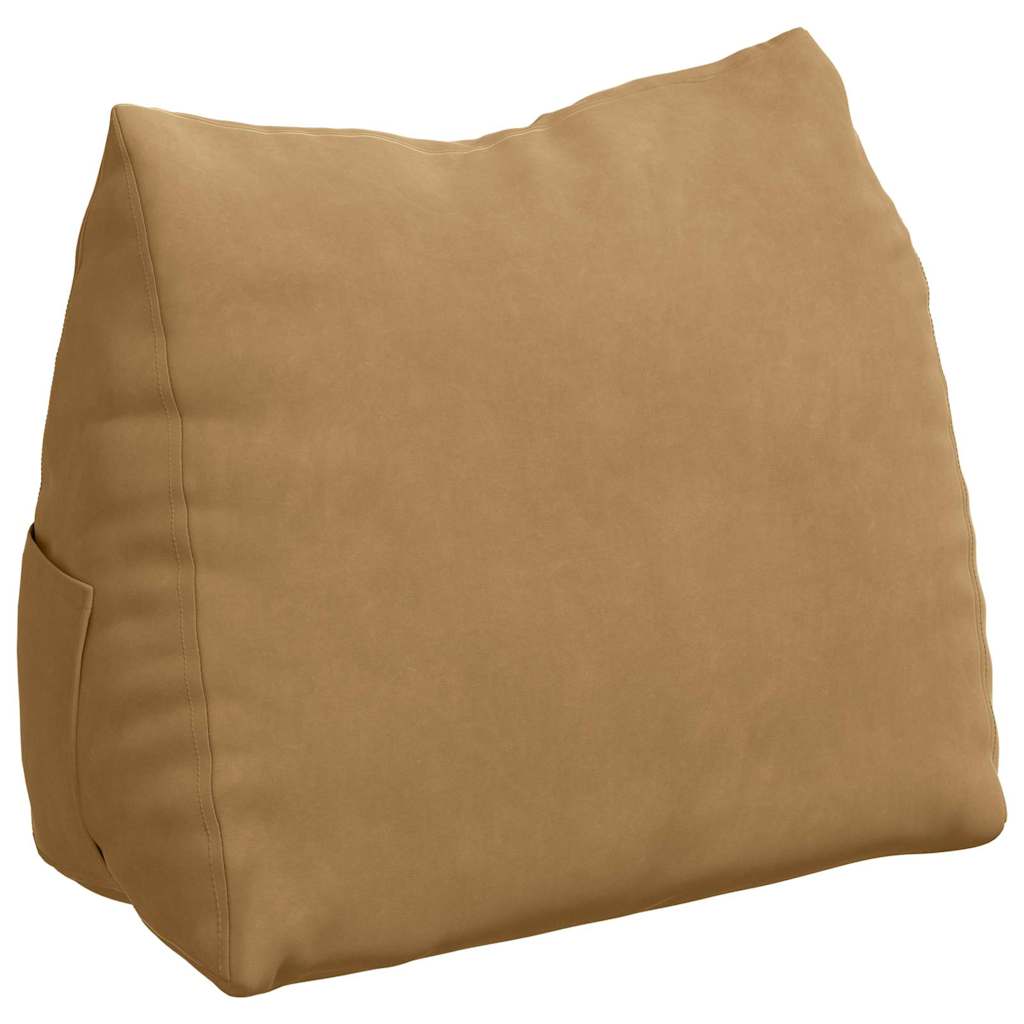 Cuscino per Schiena Marrone 60 x 20 x 50 cm Tessuto in Cords