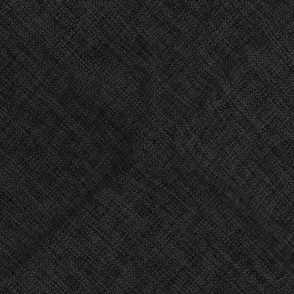 Cuscini per Seduta 4 pz Tessuto Nero 40 x 40 x 12 cm