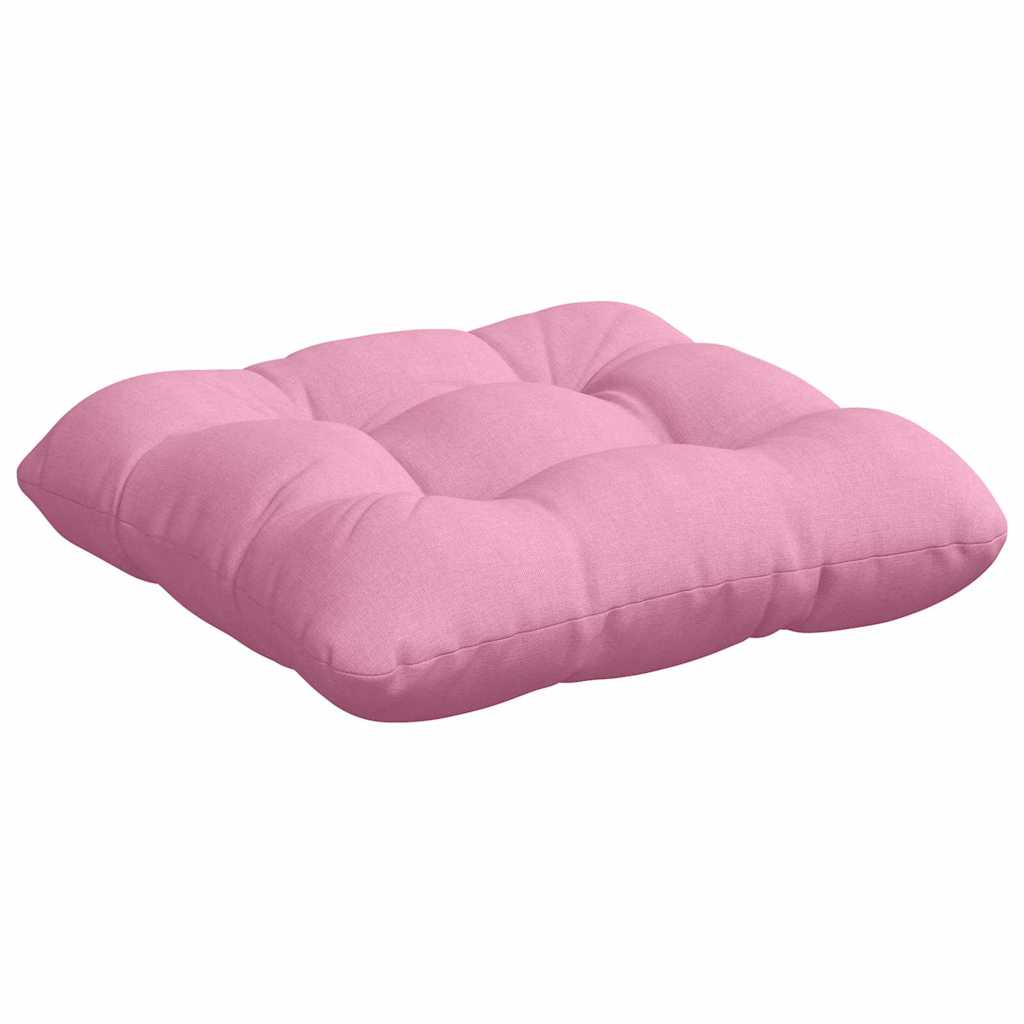 Cuscini per Seduta 4 pz Tessuto Rosa 40 x 40 x 12 cm