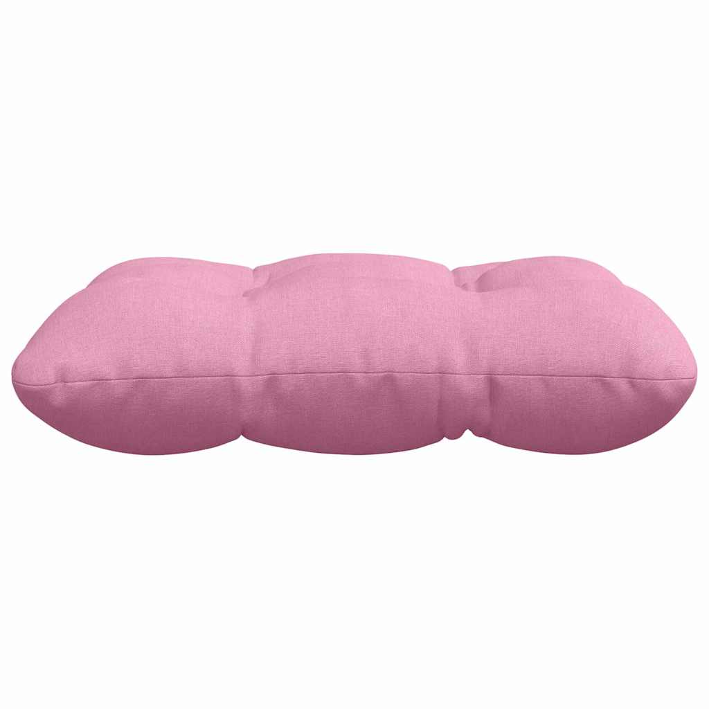 Cuscini per Seduta 4 pz Tessuto Rosa 40 x 40 x 12 cm