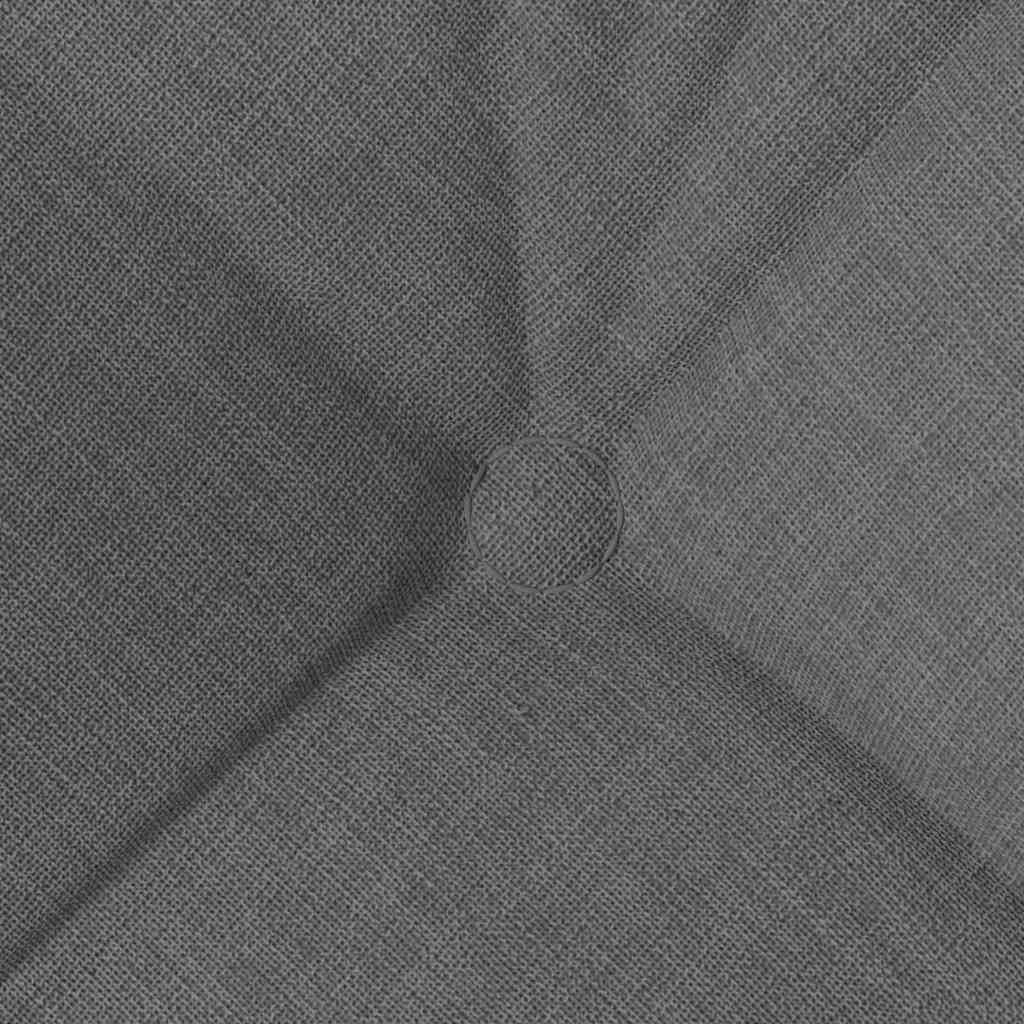 Cuscini per Seduta 4 pz Tessuto Grigio Scuro 45 x 45 x 12 cm