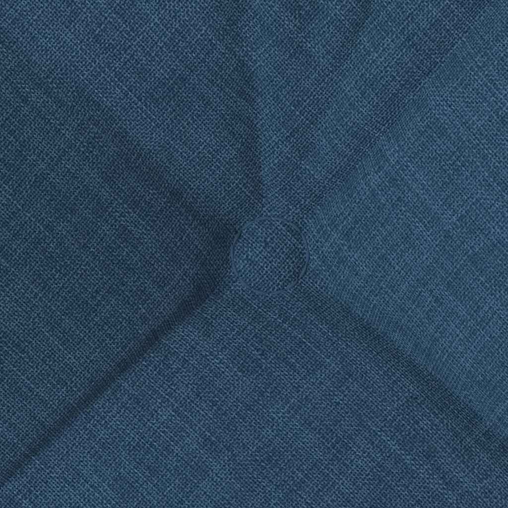 Cuscini per Seduta 4 pz Tessuto Blu 45 x 45 x 12 cm