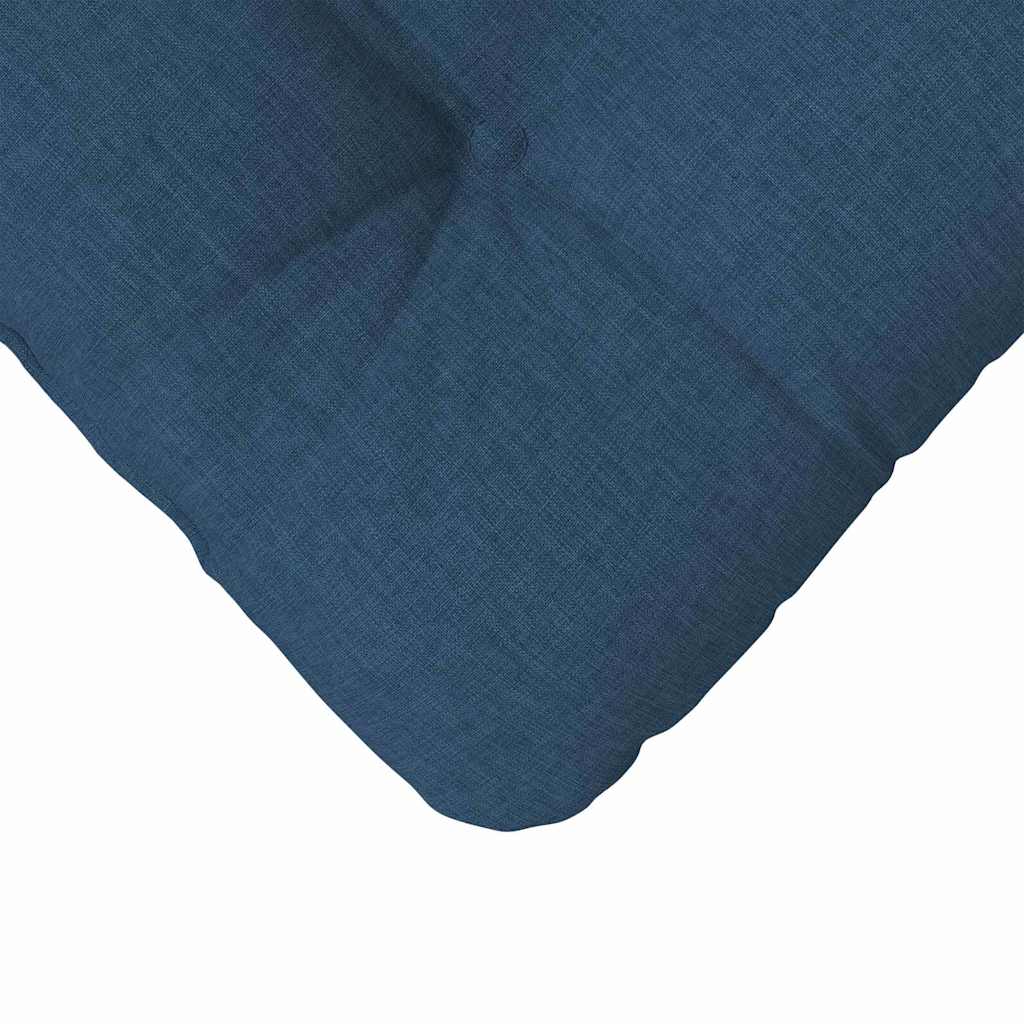 Cuscini per Seduta 4 pz Tessuto Blu 45 x 45 x 12 cm