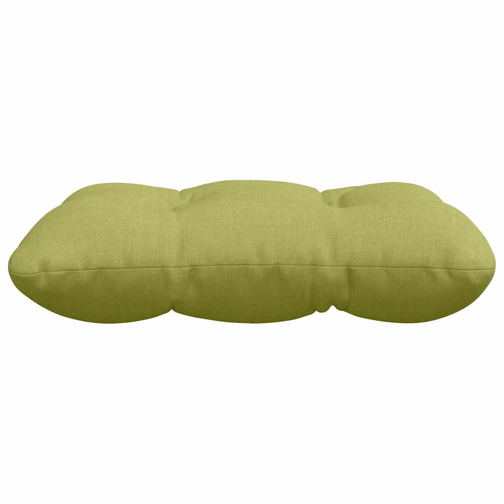 Cuscini per Seduta 4 pz Tessuto Verde chiaro 45 x 45 x 12 cm